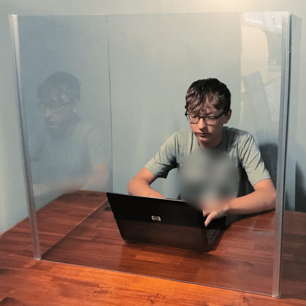 Sneeze Guard Plexiglass Desk Shields (4 Sizes) Questions & Answers